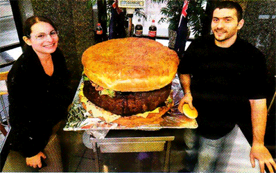 The Worlds Biggest Burger